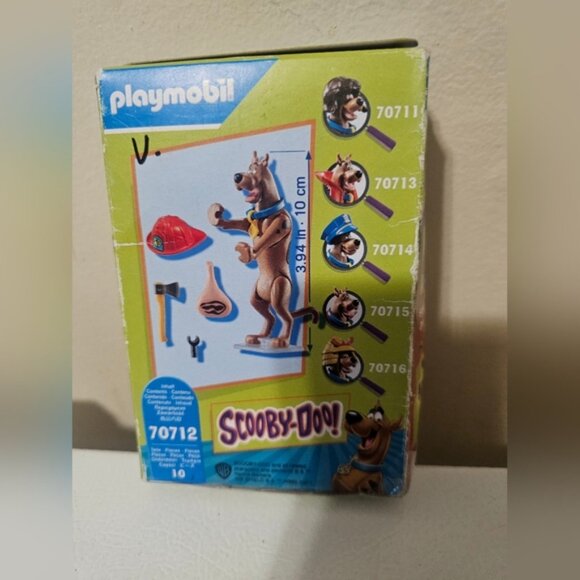 Playmobil Scooby-Doo Collectible Firefighter Figure  NIB - Picture 4 of 7